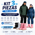Ticket de Arriendo Kit Ropa + Botas Snow Boots