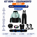 Ticket Aluguel Kit Roupa + Equipamento Full Snowboard Infantil
