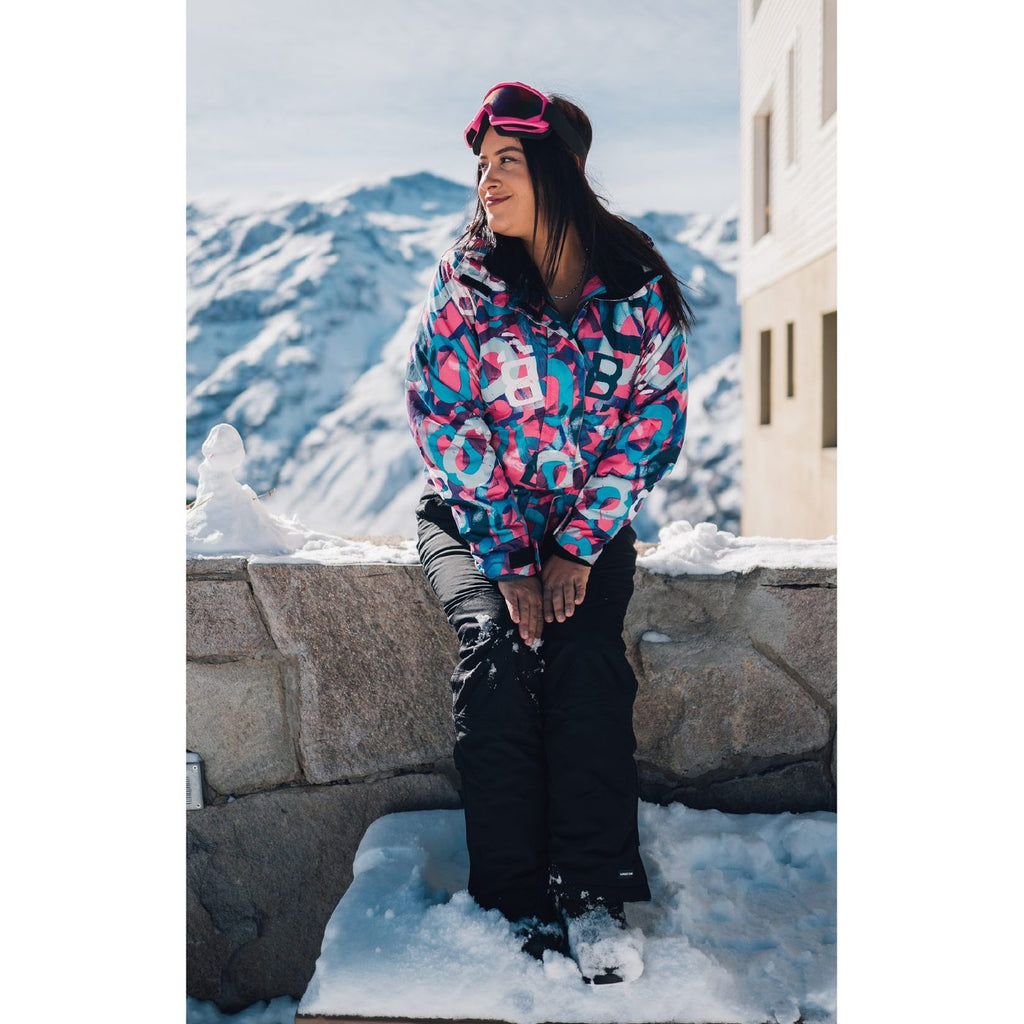 Chaqueta y pantalón de nieve adulto con antiparras – arriendo de ropa de nieve en Santiago